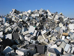 E-waste Pile